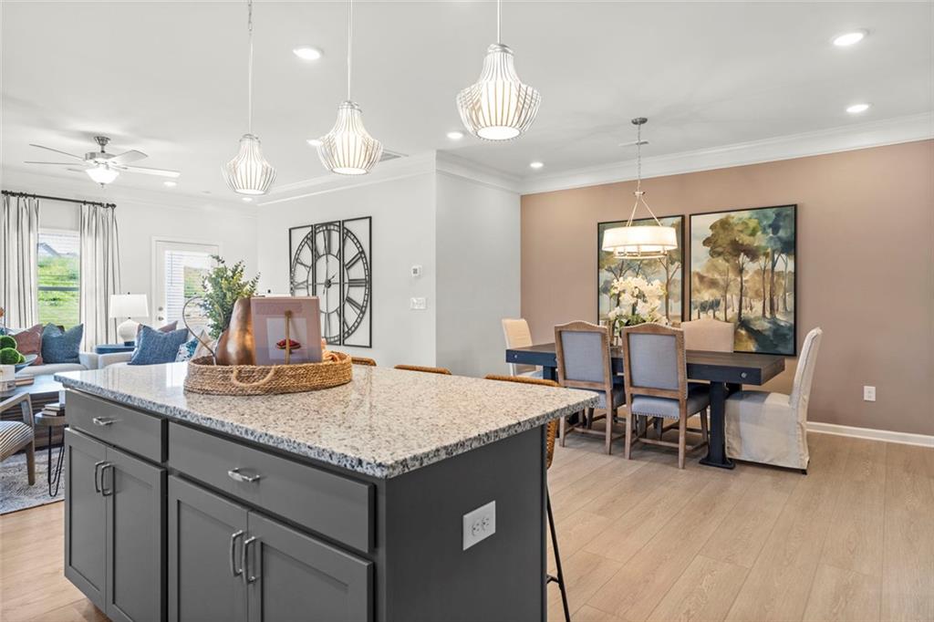 16 Willow Circle Rock Spring, GA 30739 - Photo 11 of 30 a view of a kitchen and dining room