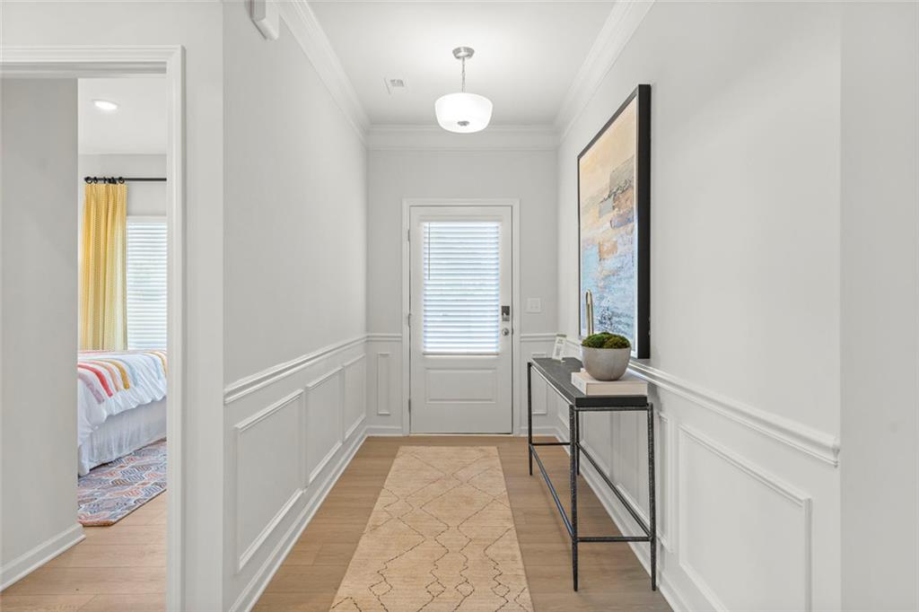 16 Willow Circle Rock Spring, GA 30739 - Photo 3 of 30 a bathroom with a sink a mirror and a bathtub