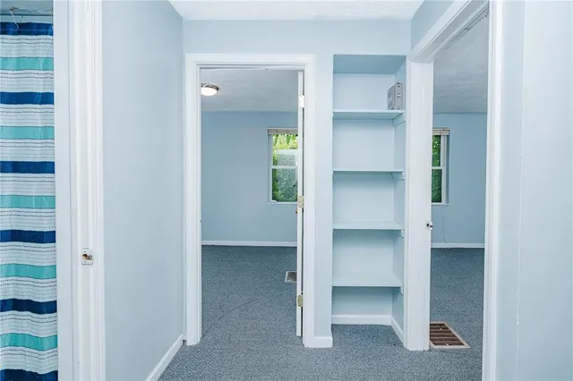wooden floor in a gallery