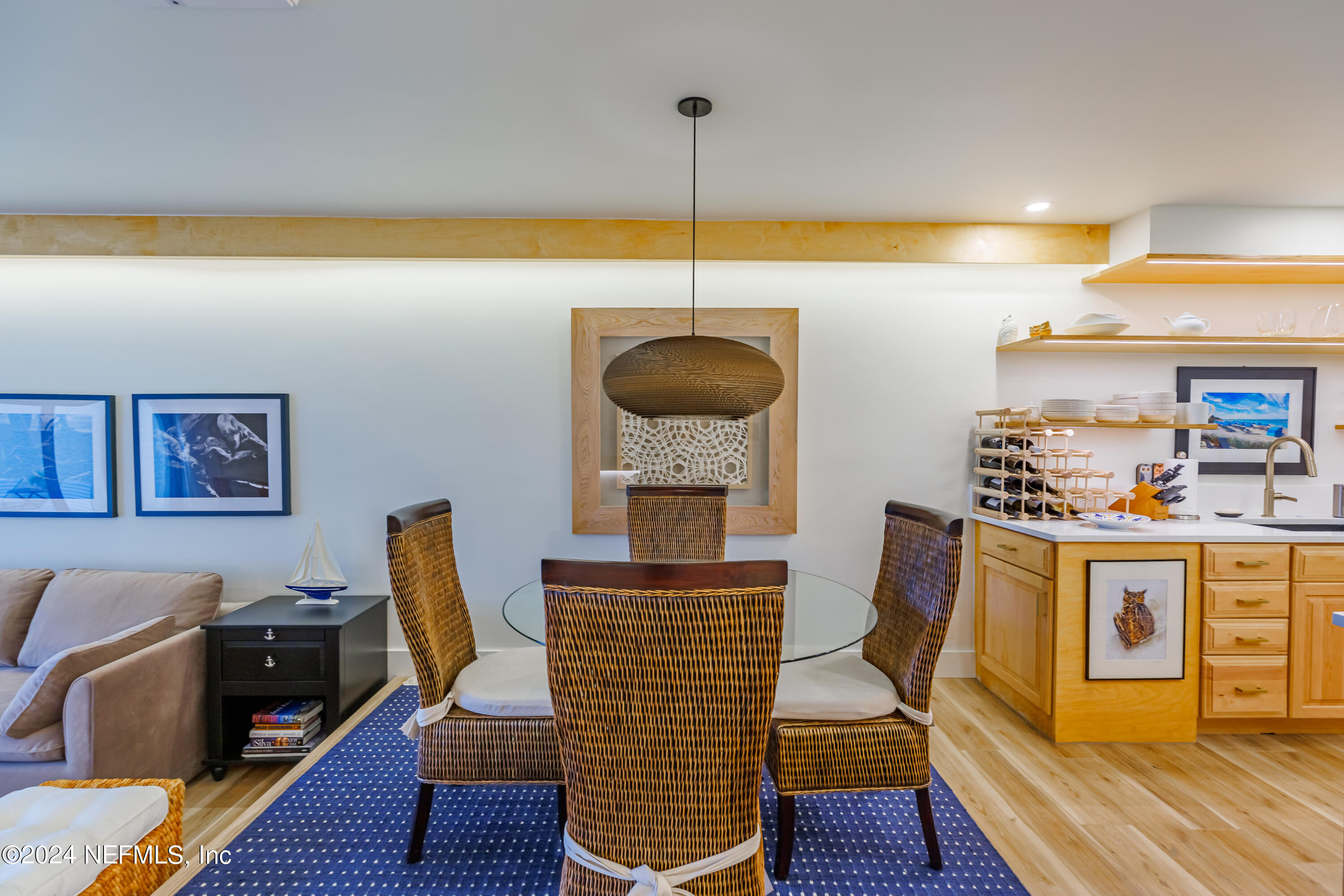 3025 Sea Marsh Road Fernandina Beach, FL 32034 - Photo 12 of 54 a living room with furniture and a wooden floor