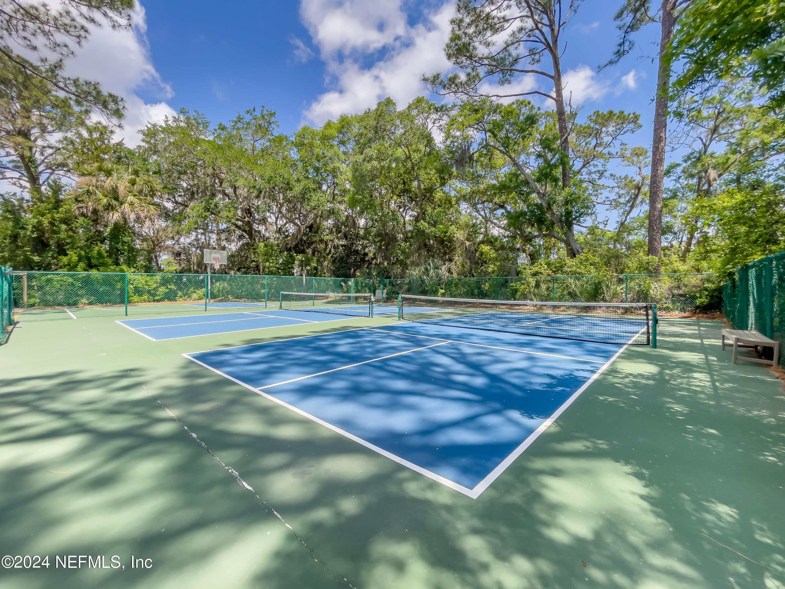 3025 Sea Marsh Road Fernandina Beach, FL 32034 - Photo 43 of 54 a view of a tennis court