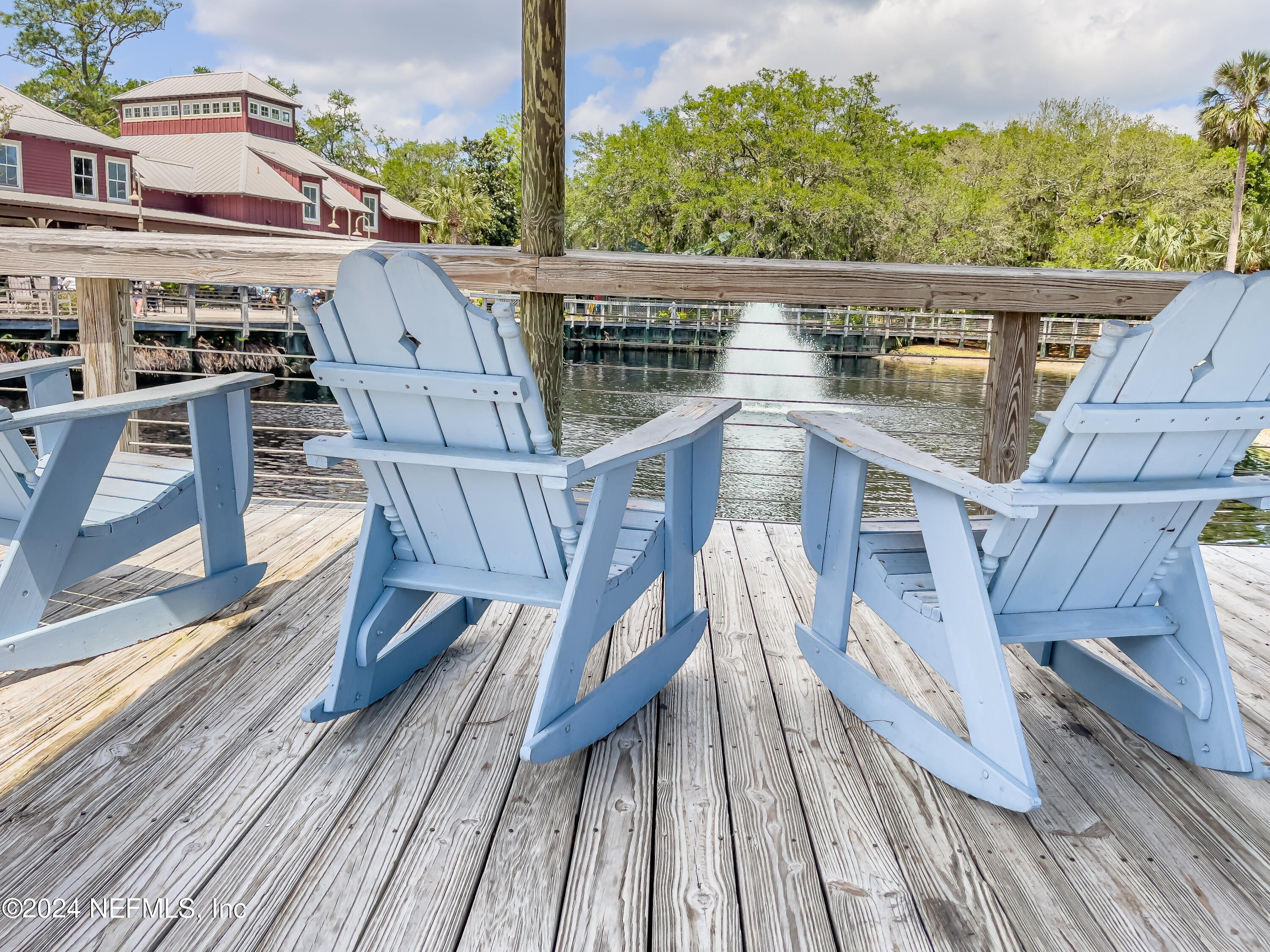 3025 Sea Marsh Road Fernandina Beach, FL 32034 - Photo 52 of 54 a balcony with wooden floor