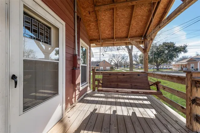 a view of outdoor space with seating space