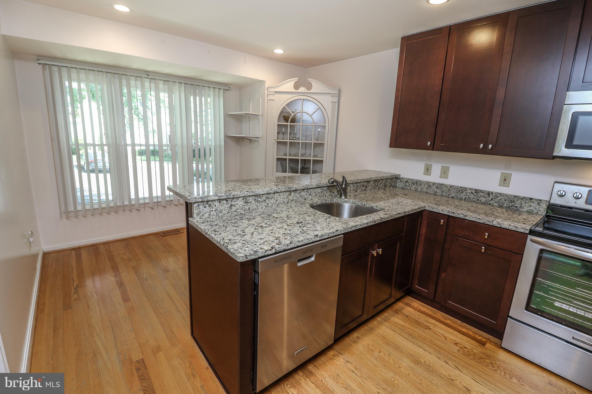 Kitchen with Hardwood