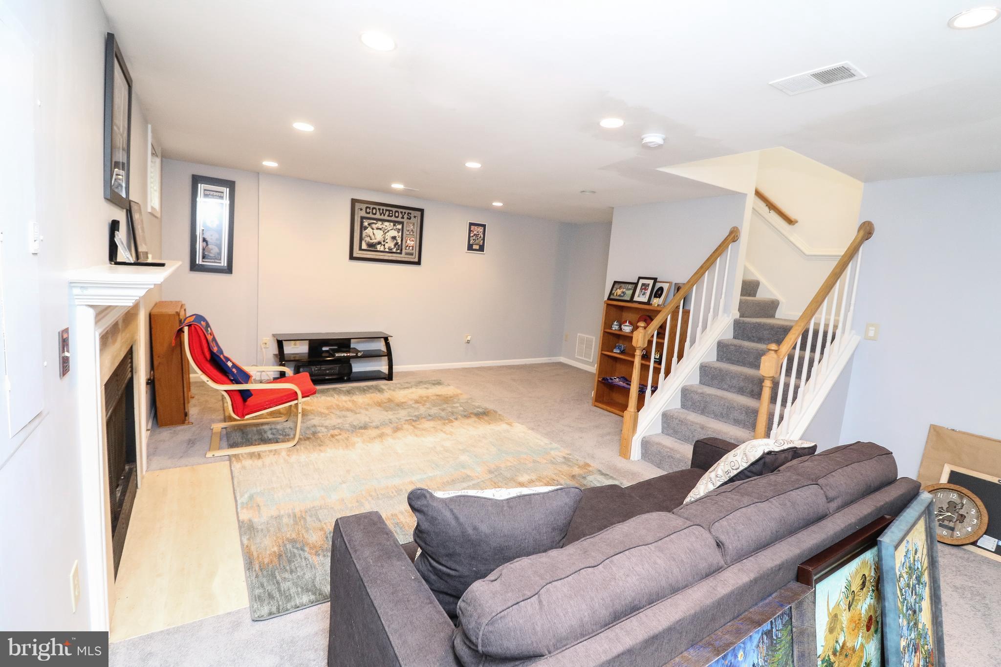 7281 Olde Lantern Way Springfield, VA 22152 - Photo 24 of 30 Lower Level Recreation Room