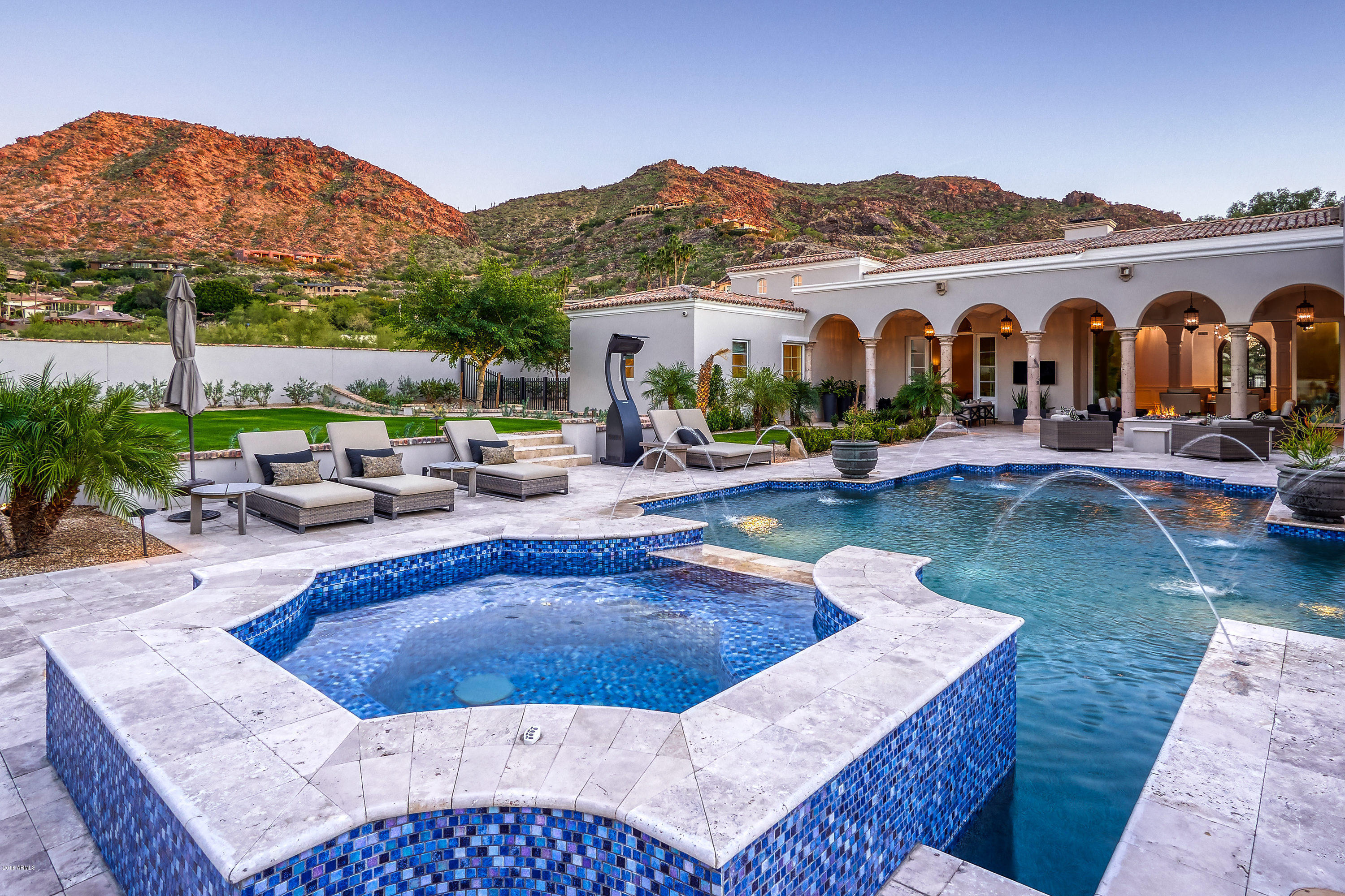 5296 East Roadrunner Road Paradise Valley, AZ 85253 - Photo 1 of 128 86-109-Backyard