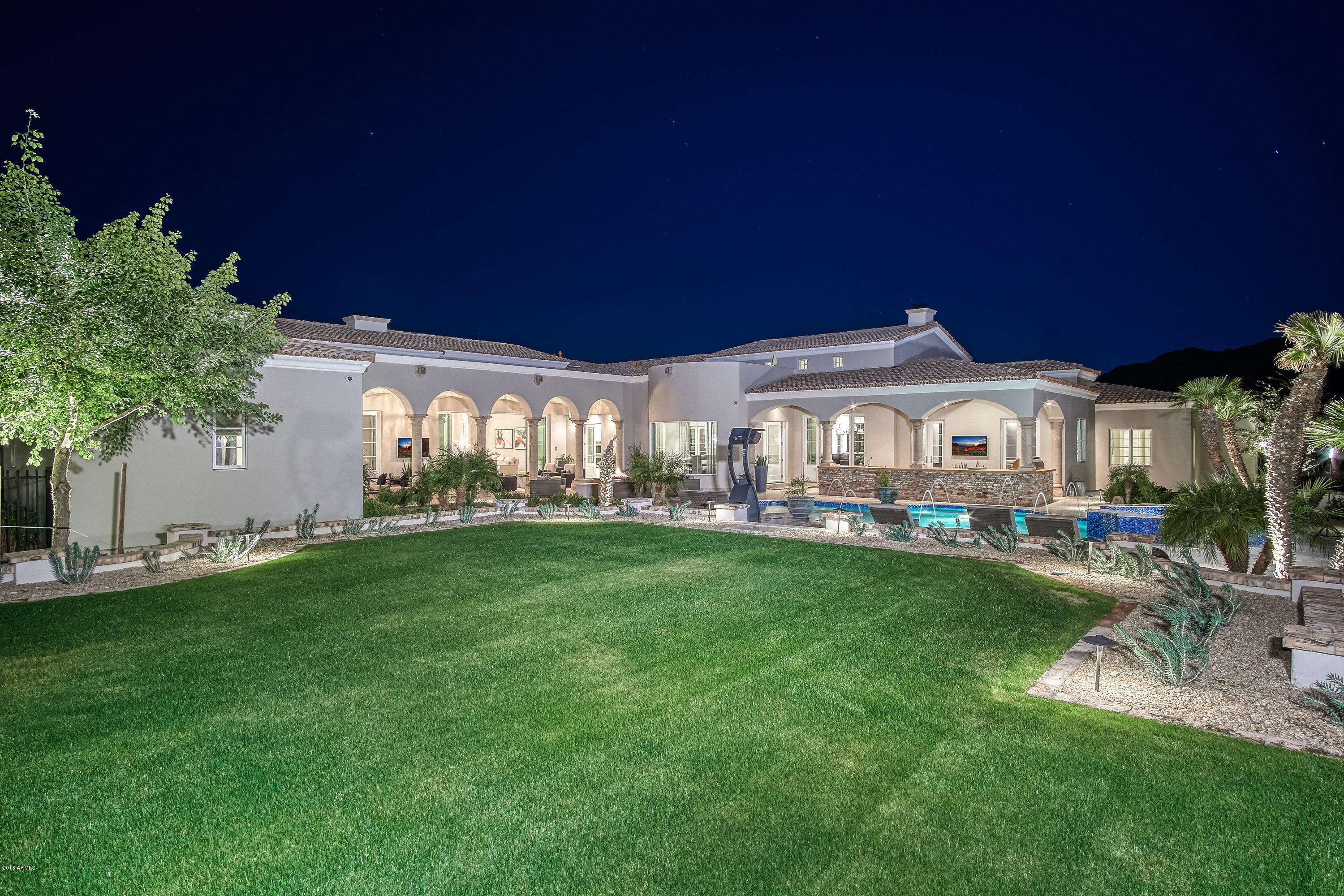 5296 East Roadrunner Road Paradise Valley, AZ 85253 - Photo 109 of 128 85-112-Backyard
