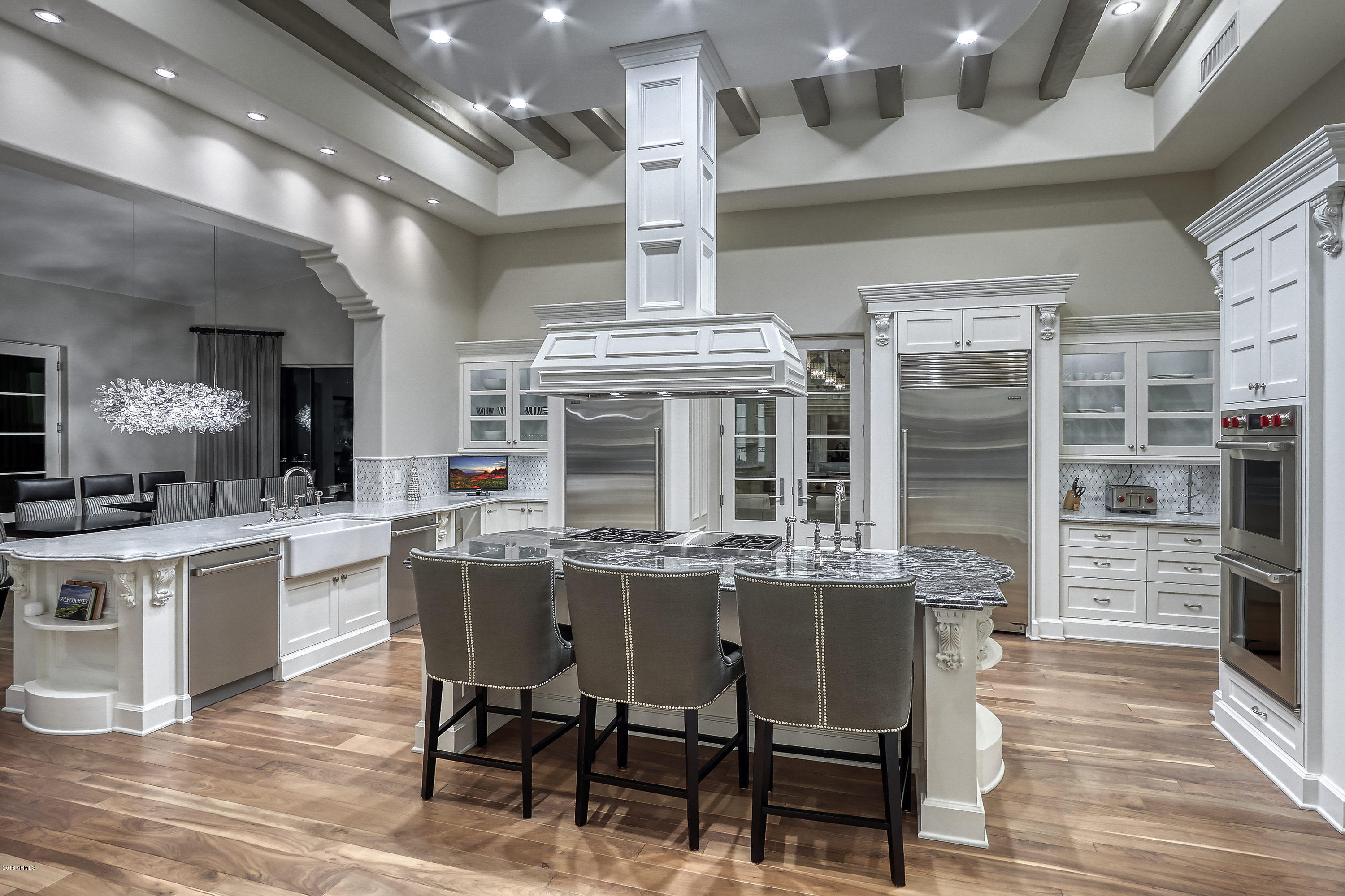5296 East Roadrunner Road Paradise Valley, AZ 85253 - Photo 41 of 128 51-76-Kitchen - Breakfast Nook