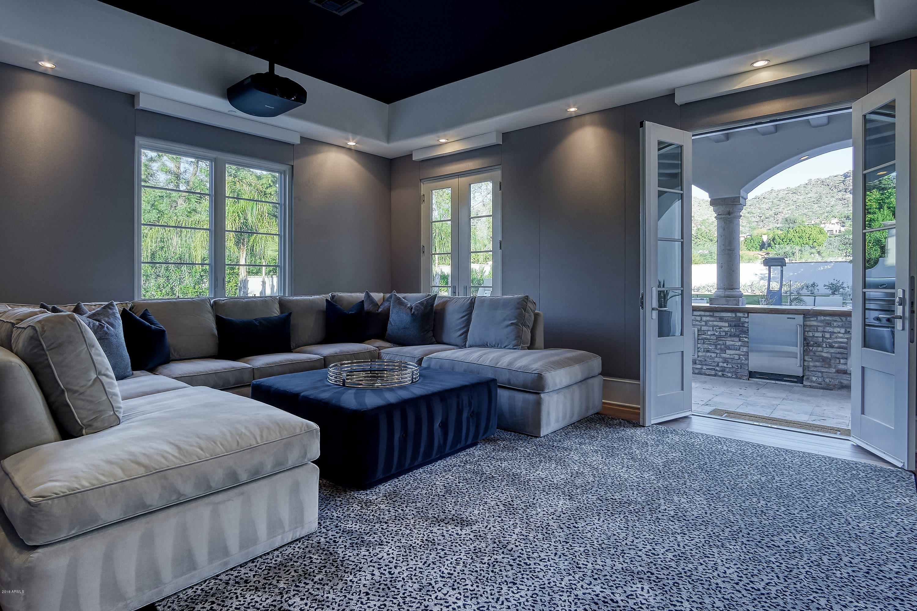 5296 East Roadrunner Road Paradise Valley, AZ 85253 - Photo 78 of 128 64-80-Theater