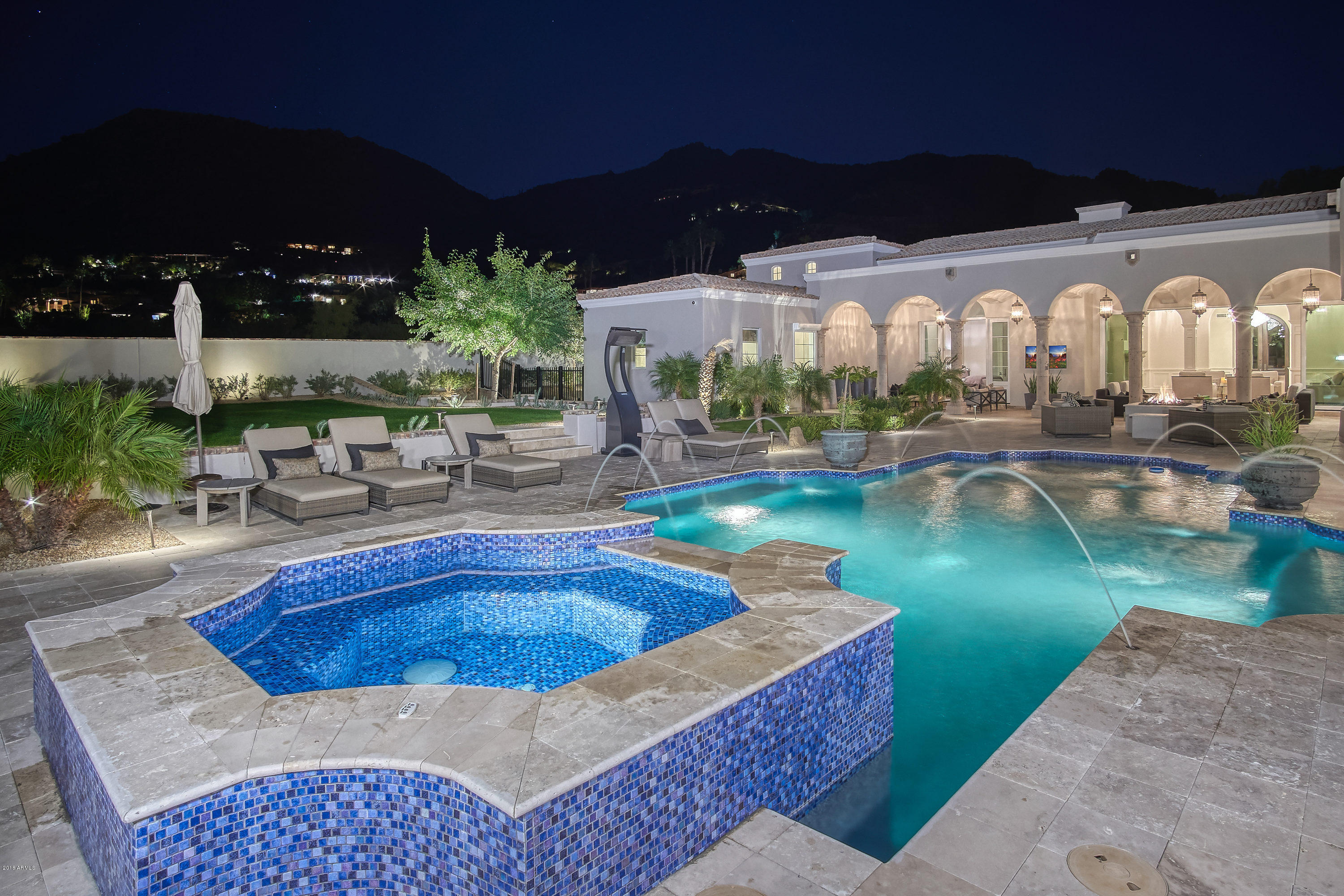 5296 East Roadrunner Road Paradise Valley, AZ 85253 - Photo 90 of 128 82-88-Backyard