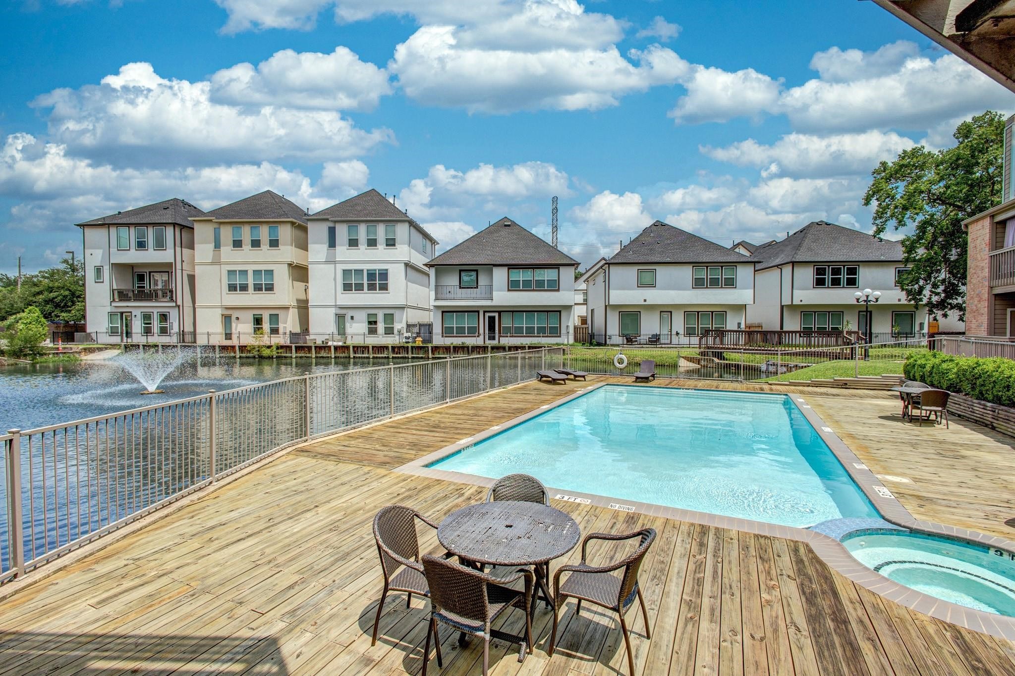 2023 Gentryside Drive, Unit 508 Houston, TX 77077 - Photo 40 of 41 a view of a house with pool