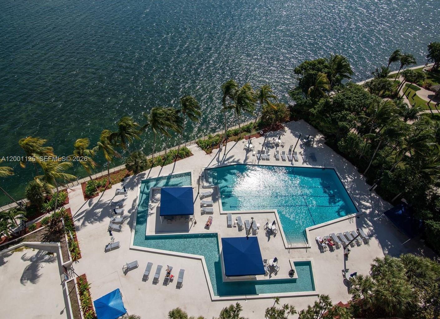 2333 Brickell Avenue, Unit 1803 Miami, FL 33129 - Photo 5 of 23 an aerial view of a house with outdoor space