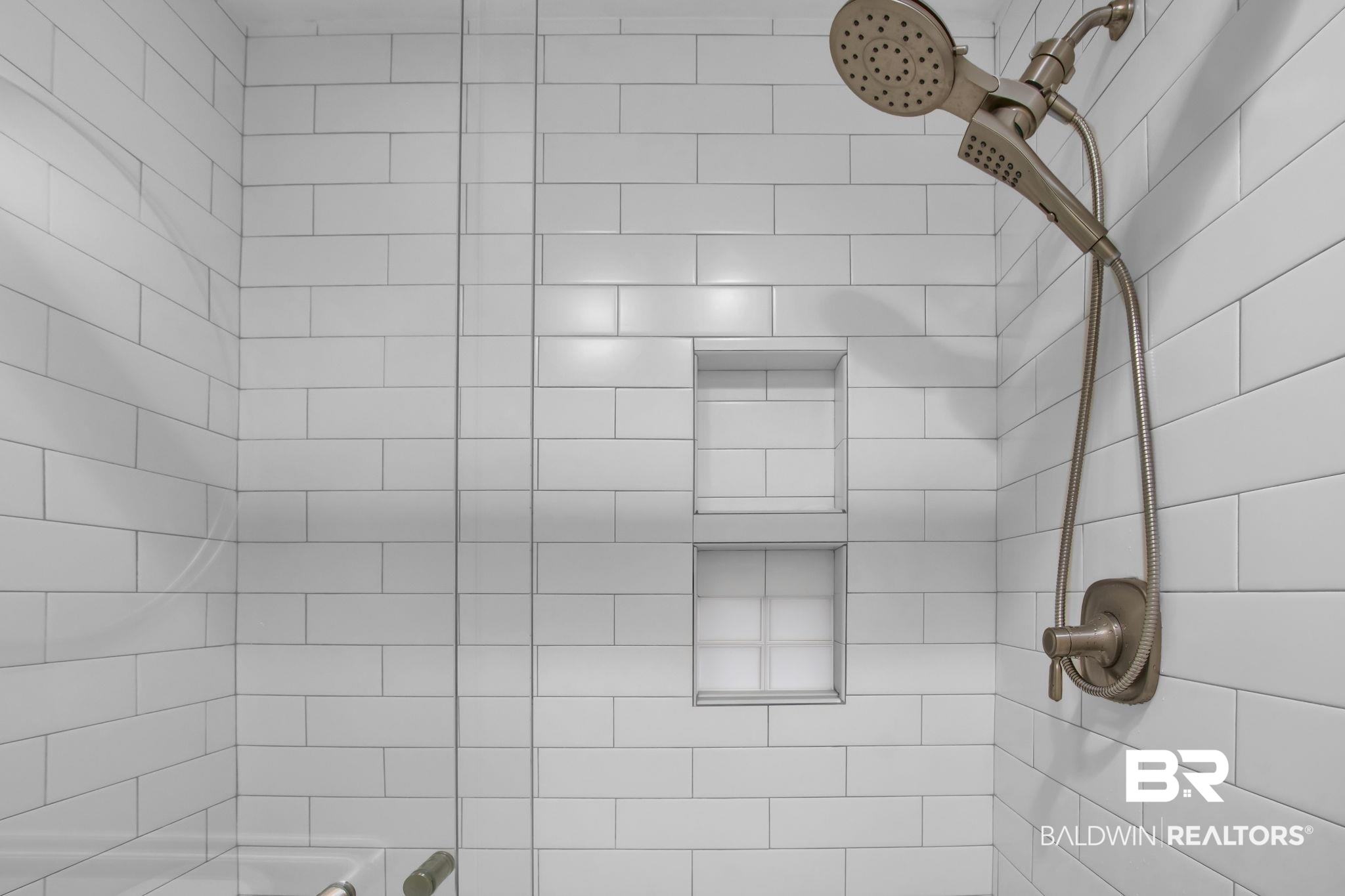 203 Lakefront Circle Summerdale, AL 36580 - Photo 39 of 69 Interior details featuring a tile shower