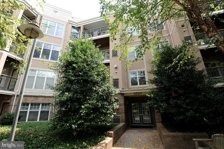 5563 Seminary Road, Unit 406 Falls Church, VA 22041 - Photo 6 of 18 a front view of a multi story building with a yard