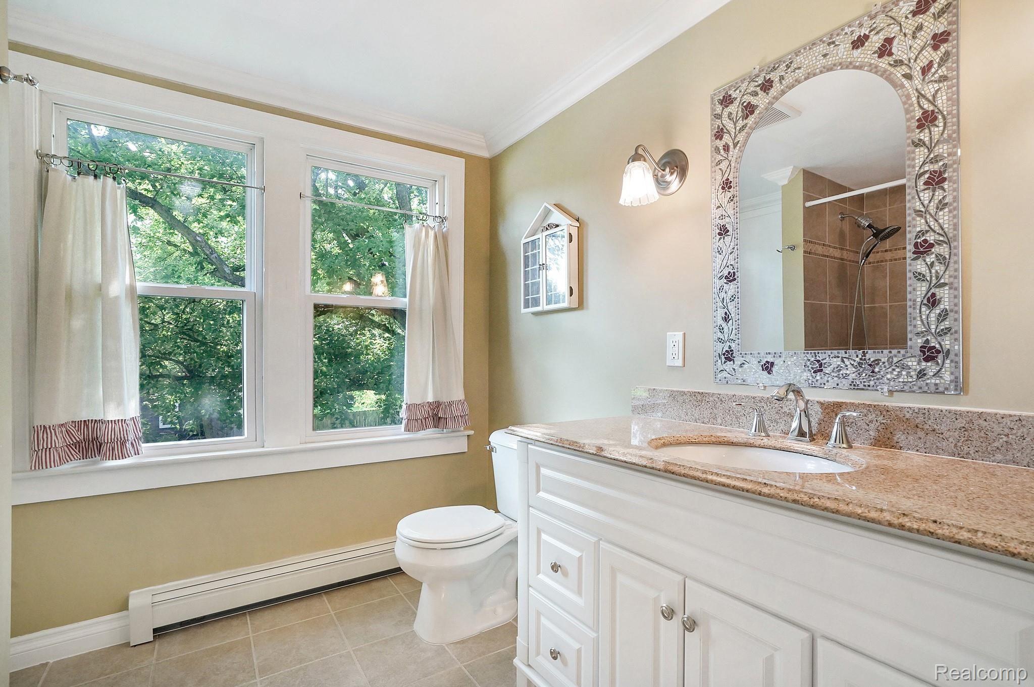 1066 Harding Avenue Rochester, MI 48307 - Photo 31 of 45 Bathroom on second floor as built in linen cabinet