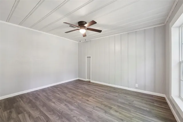 wooden floor in an empty room