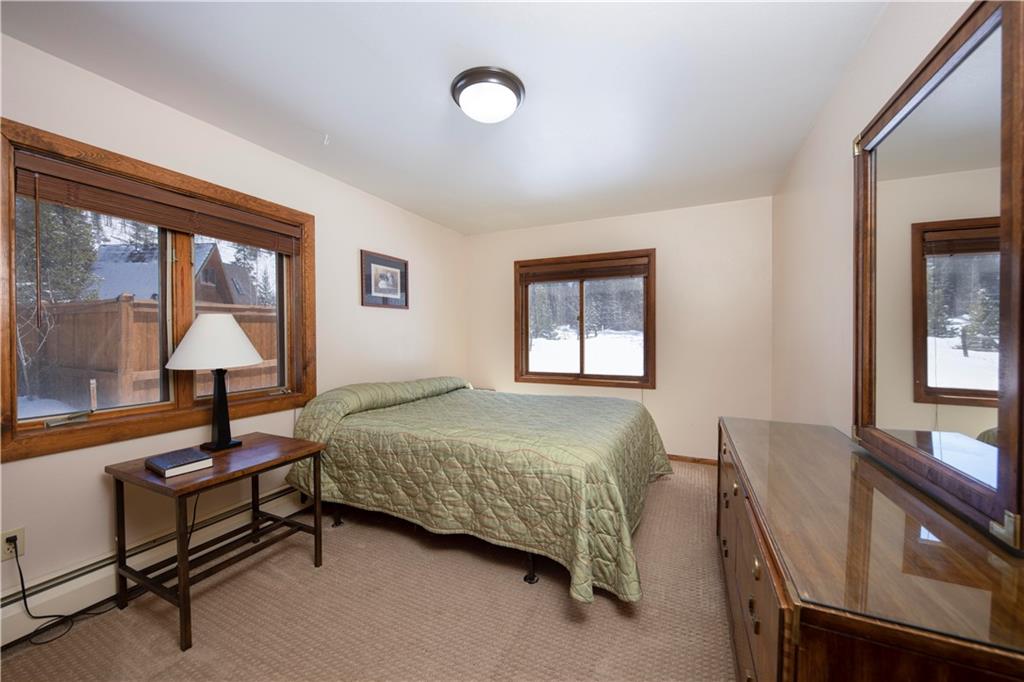 22 Keystone Gulch Road Keystone, CO 80435 - Photo 24 of 35 a bedroom with a bed and a dresser next to a window