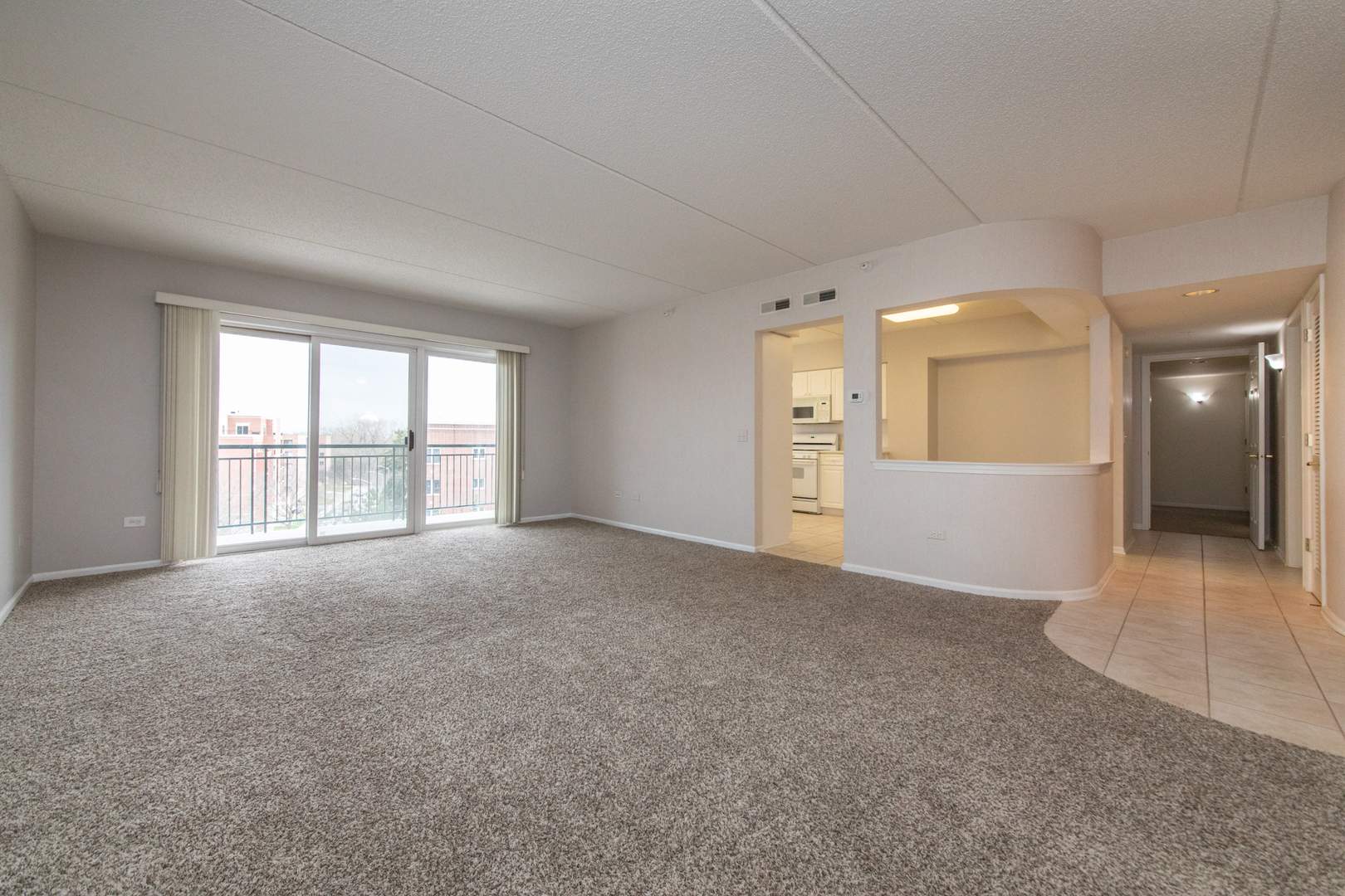 650 South River Road, Unit 601 Des Plaines, IL 60016 - Photo 2 of 20 a view of an empty room with a window