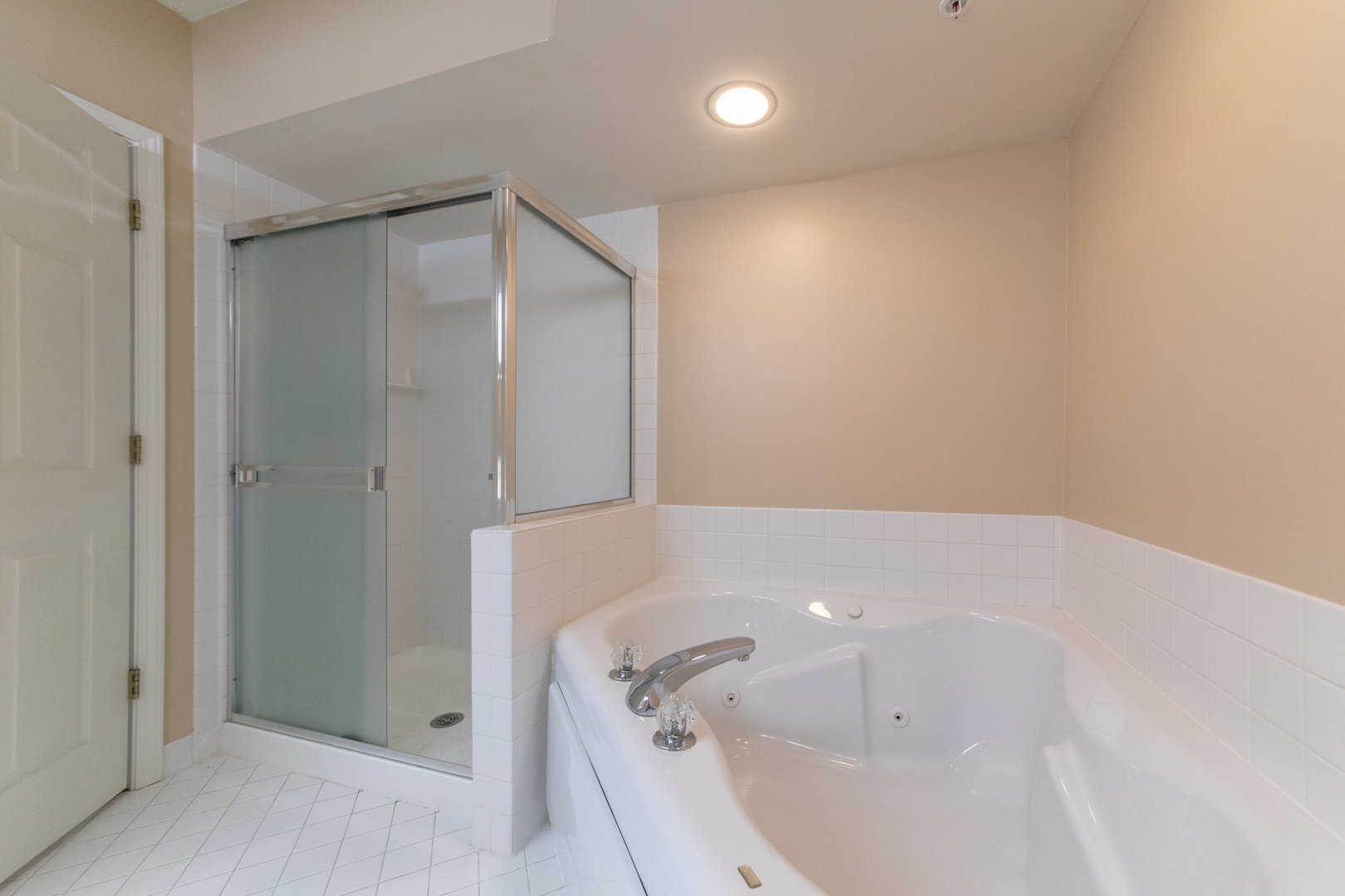 650 South River Road, Unit 601 Des Plaines, IL 60016 - Photo 19 of 20 a bathroom with a tub and shower