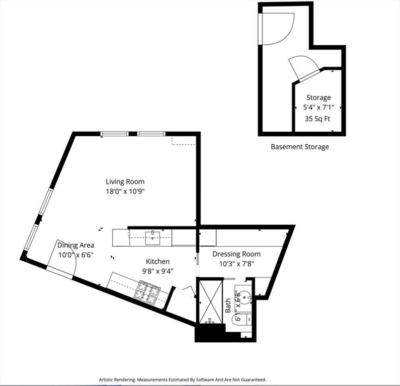 21 Moon Street, Unit 2 Boston, MA 02113 - Photo 19 of 19 a view of a bench in a white cabinet