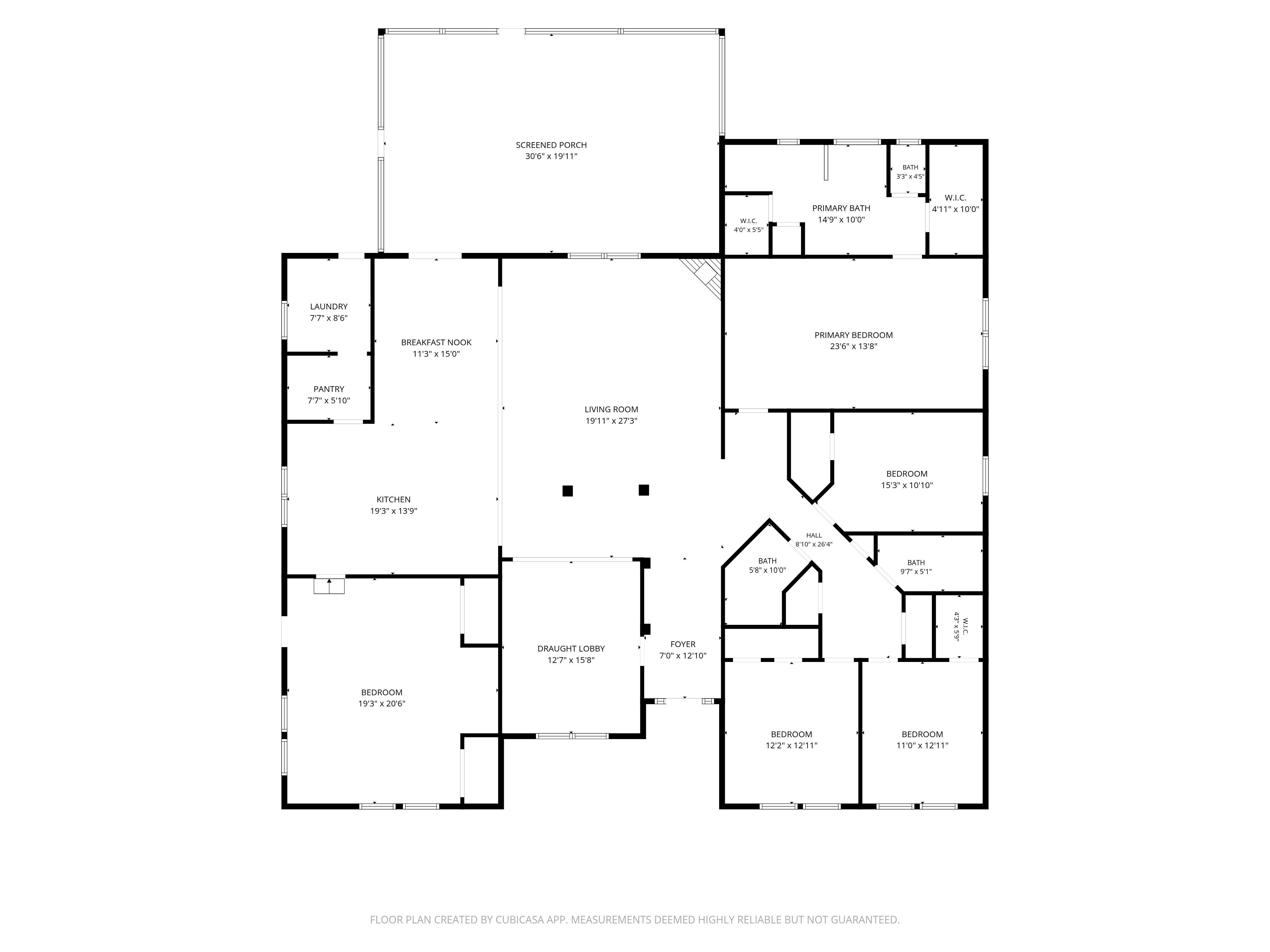 16362 Hamlet Lane Foley, AL 36535 - Photo 45 of 46 Floor Plan