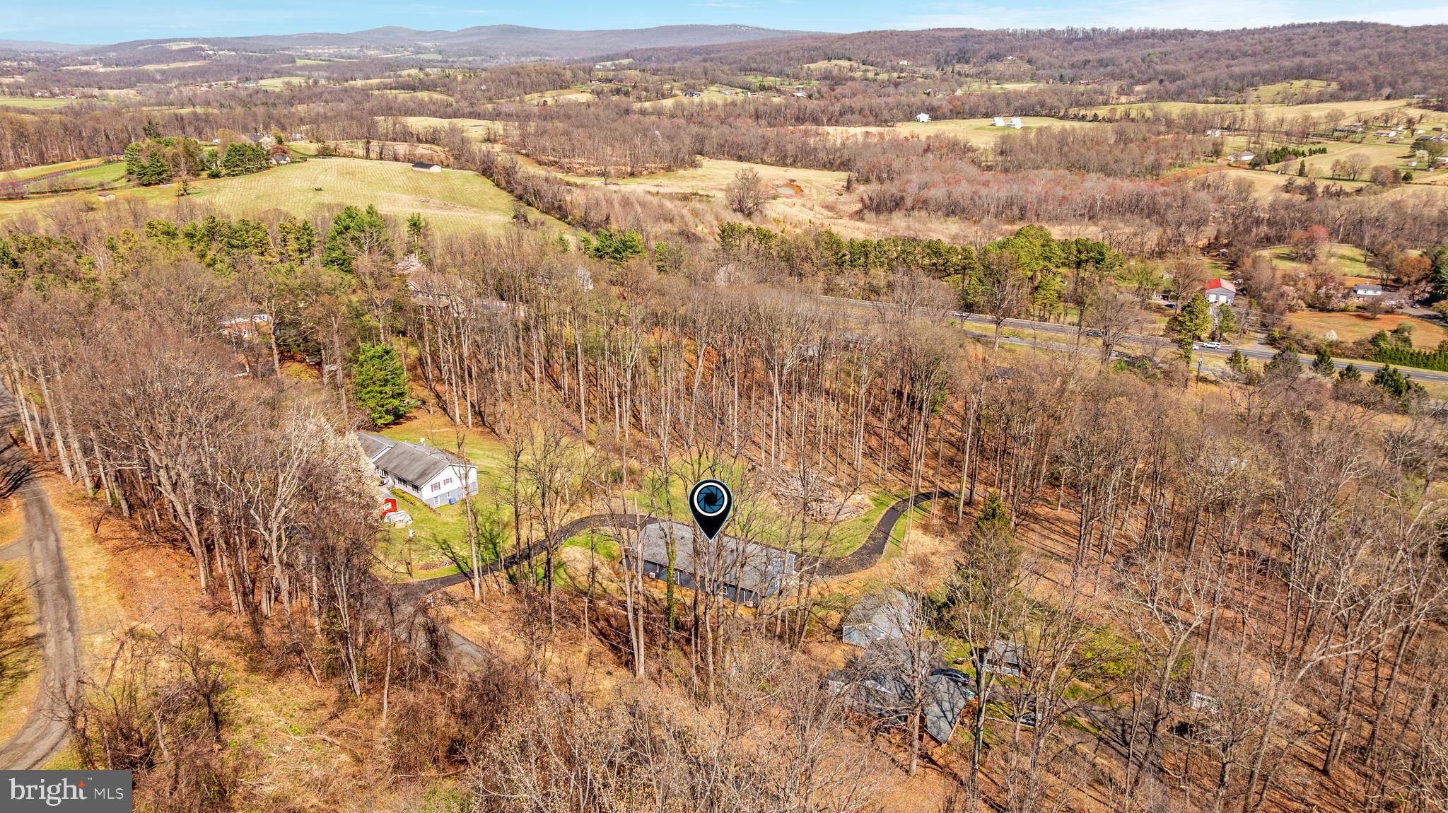 5331 Merry Oaks Road The Plains, VA 20198 - Photo 52 of 54 an aerial view of residential houses with outdoor space and trees