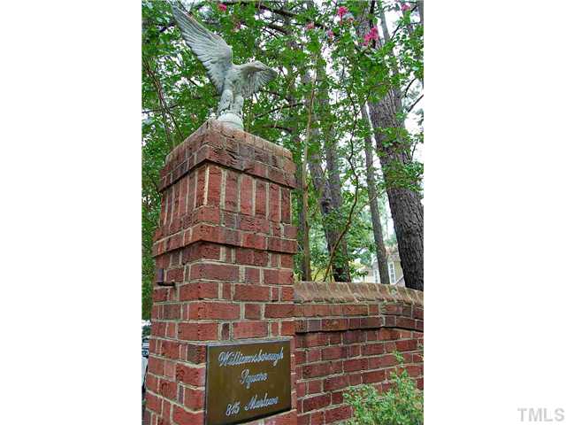 815 Marlowe Road, Unit 1 Raleigh, NC 27609 - Photo 21 of 22 a view of a tree in front of a house