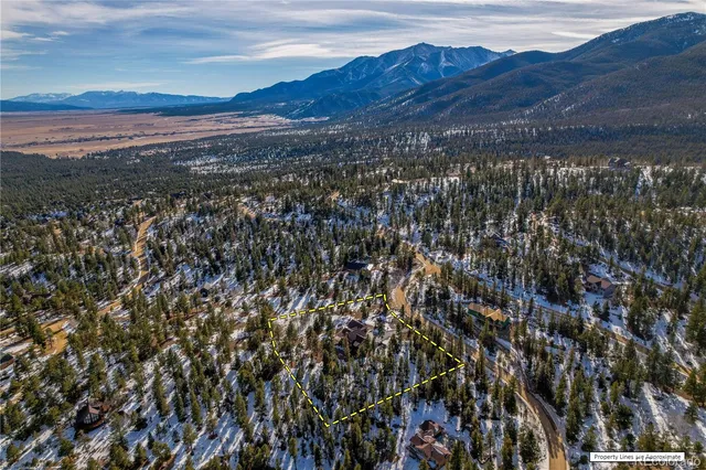 a view of city and mountain