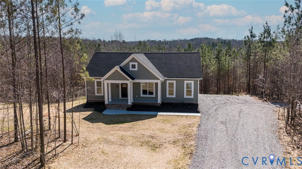 1191 Lewiston Plank Road Burkeville, VA 23922 - Photo 26 of 29 a view of a house with a yard