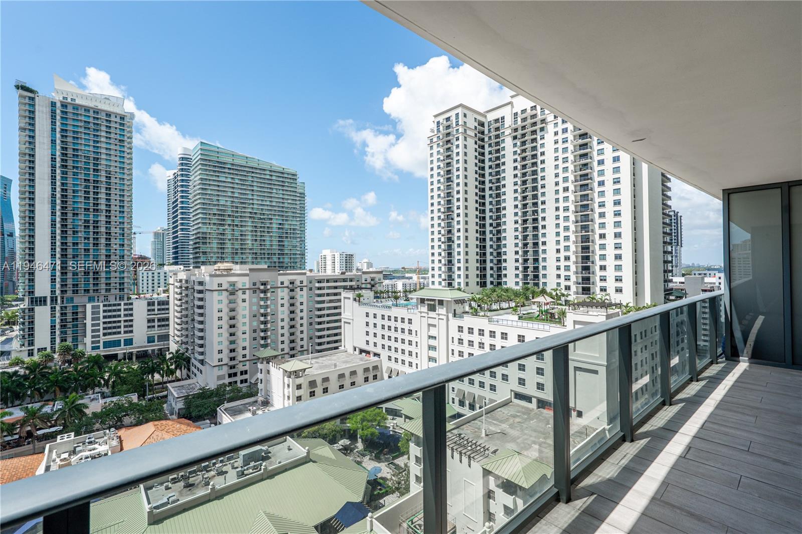 45 Southwest 9th Street, Unit 1205 Miami, FL 33130 - Photo 24 of 27 a view of balcony with outdoor space