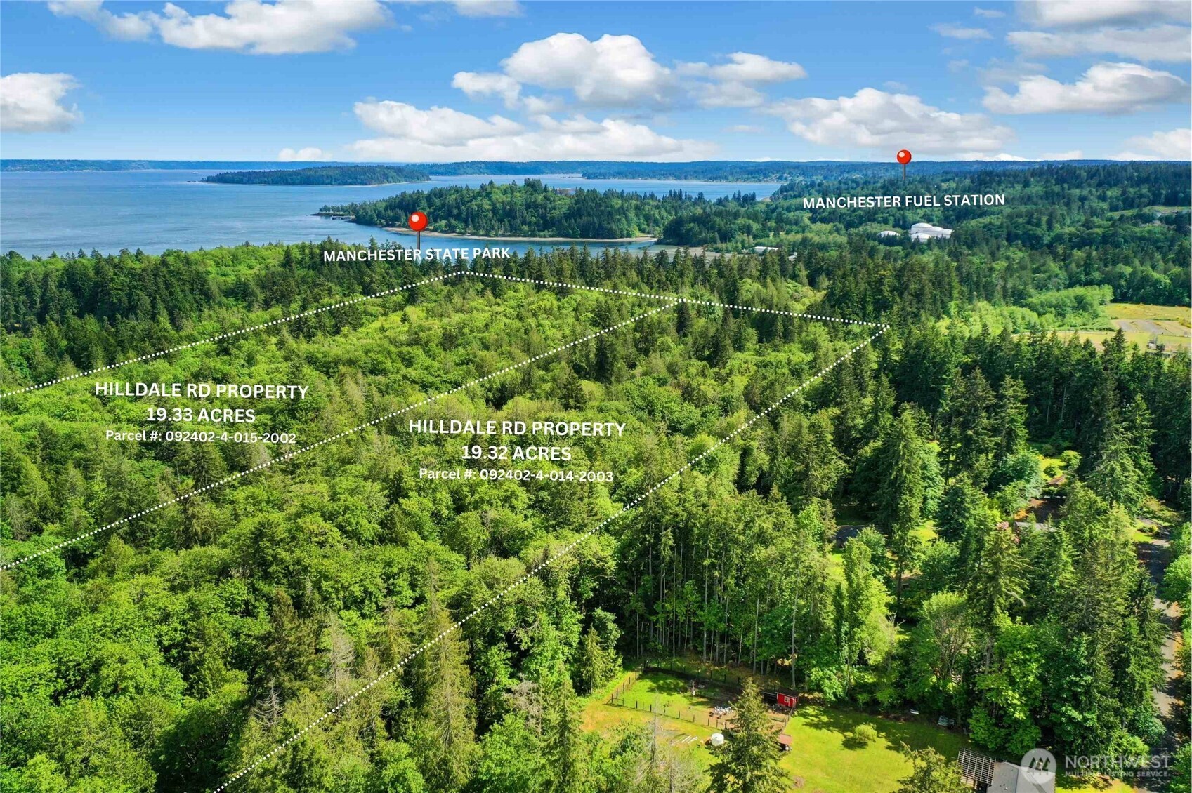 7817 East Hilldale Road Port Orchard, WA 98366 - Photo 5 of 24 a view of a city