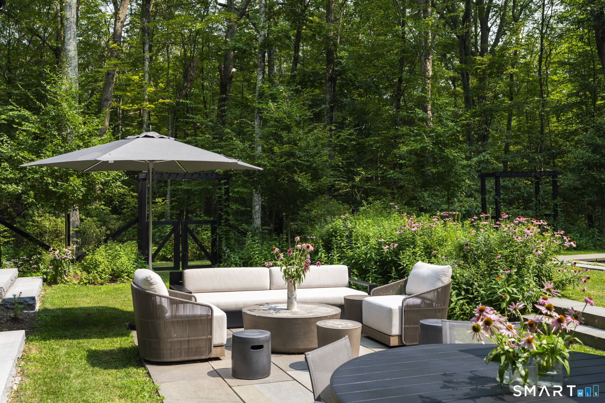 60 Selleck Hill Road Salisbury, CT 06068 - Photo 26 of 32 a view of backyard with seating area and green space