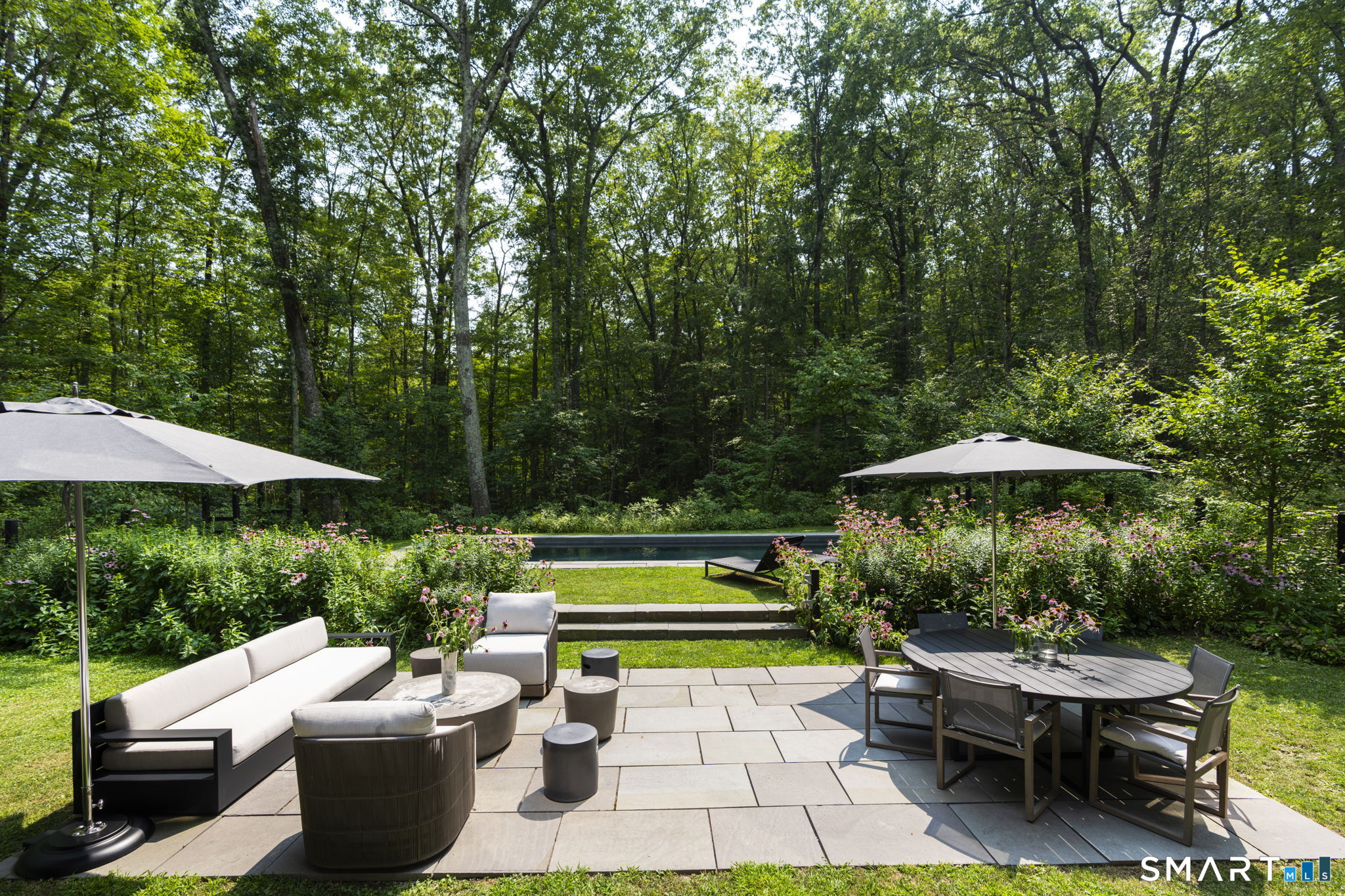 60 Selleck Hill Road Salisbury, CT 06068 - Photo 27 of 32 a garden view with a seating space