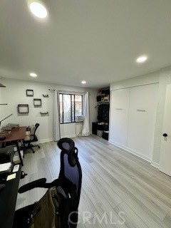 20702 El Toro, Unit 239 Lake Forest, CA 92630 - Photo 16 of 27 a living room with furniture and a wooden floor
