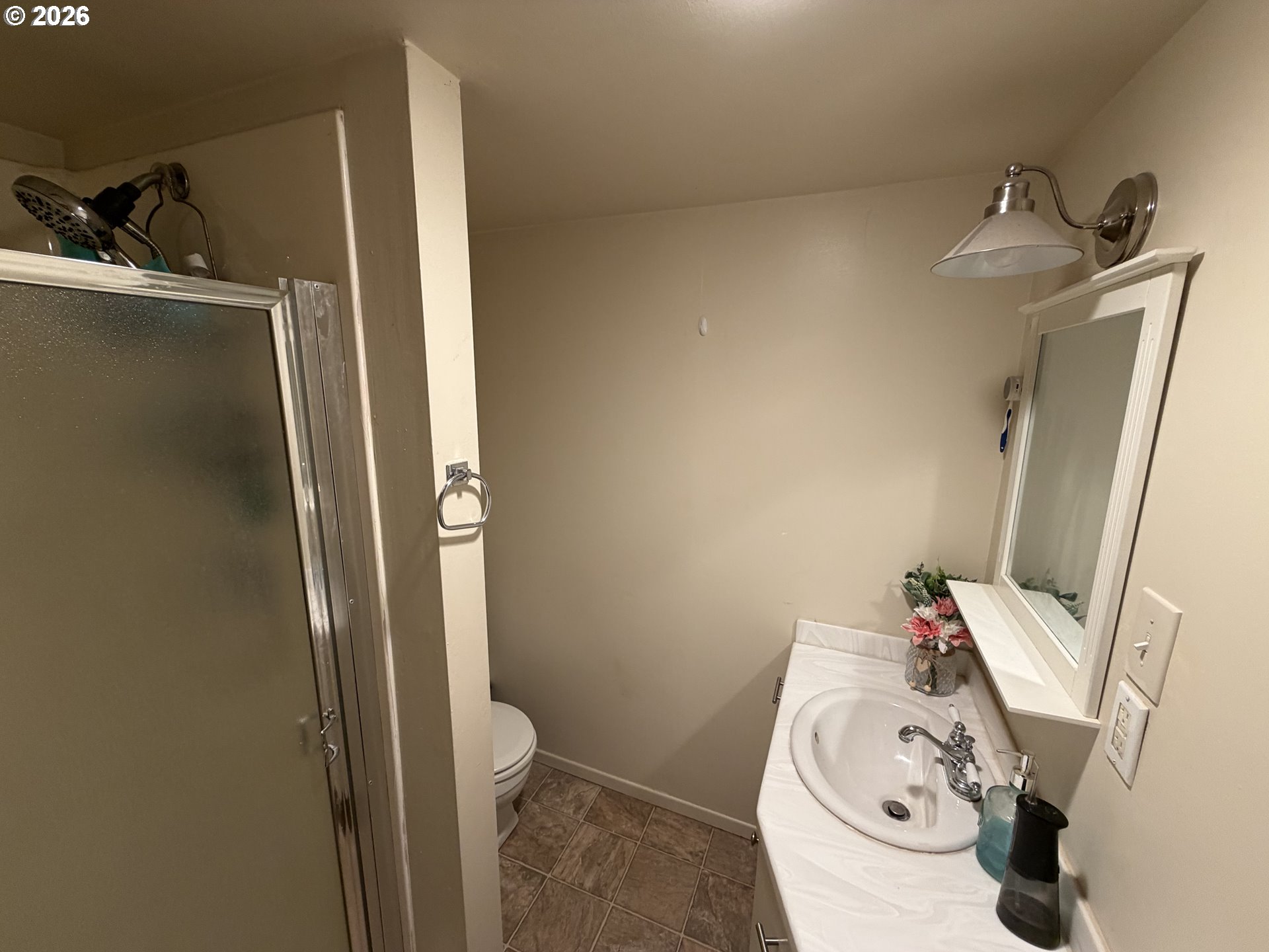 92738 Knapp Road Port Orford, OR 97465 - Photo 21 of 34 a bathroom with a sink and toilet