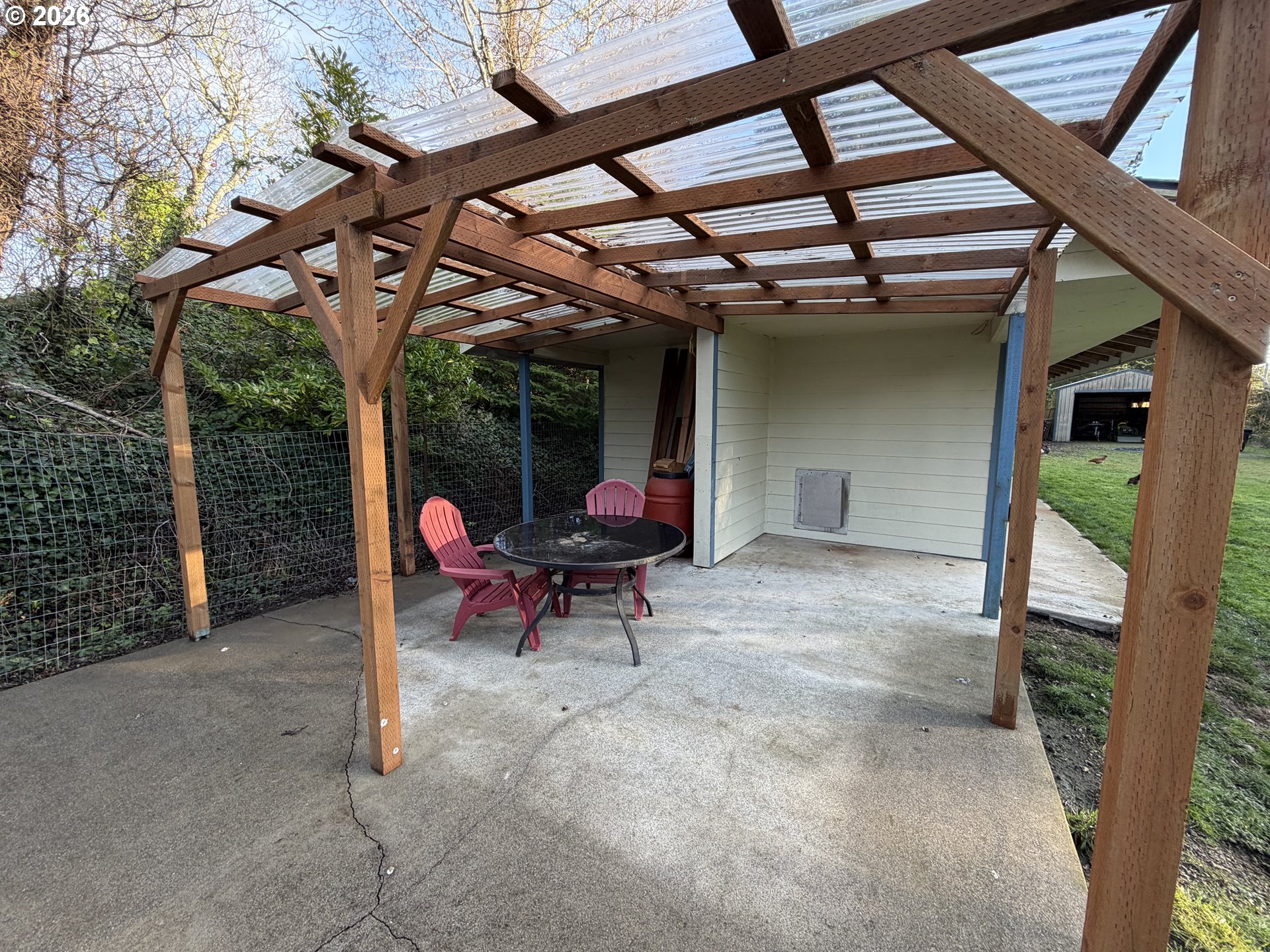 92738 Knapp Road Port Orford, OR 97465 - Photo 28 of 34 a view of outdoor space with seating area