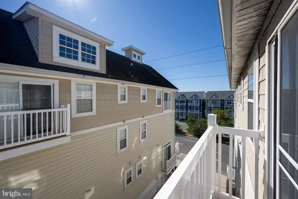 an aerial view of a building