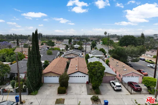 an aerial view of a