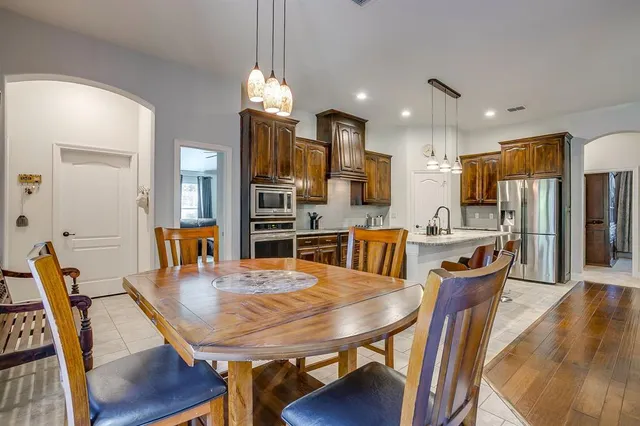 a workspace with furniture and window