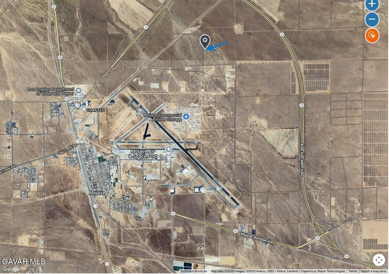 1 Lone Butte Road Mojave, CA 93501 - Photo 12 of 13 Aerial Map
