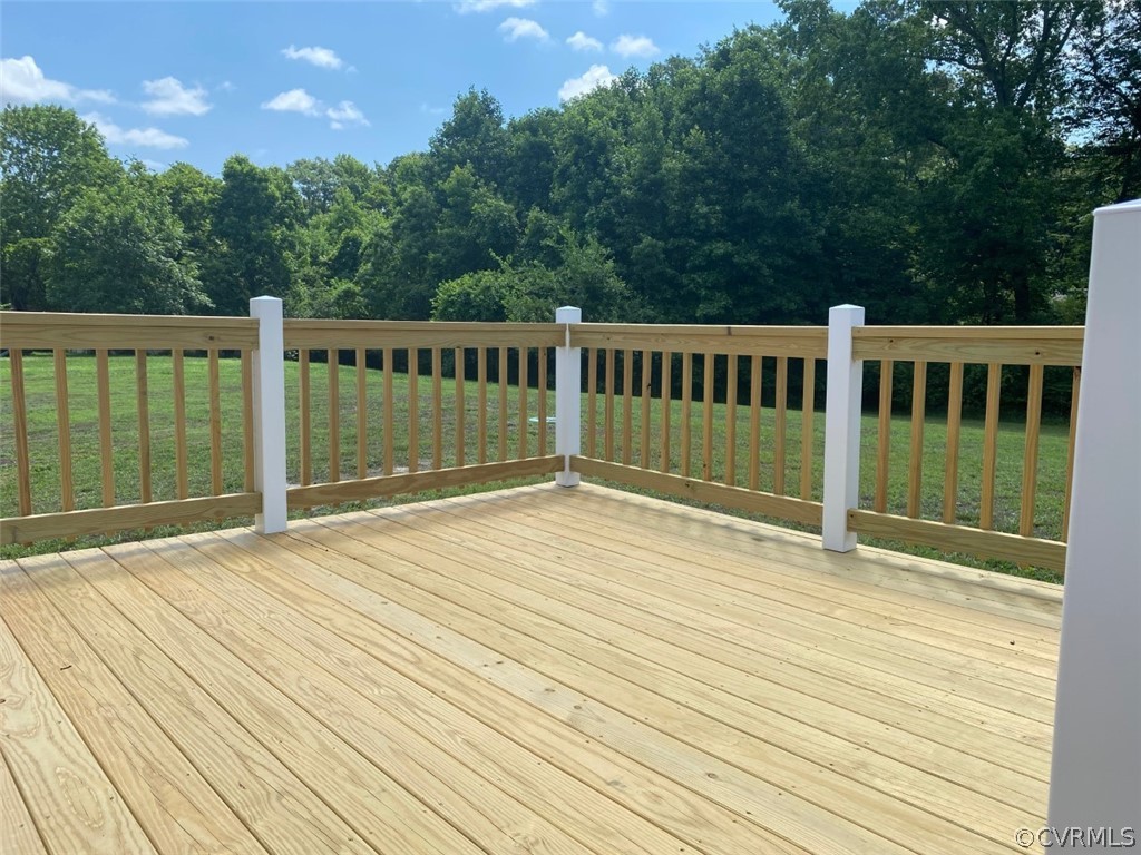 684 Bowlers Road Center Cross, VA 22437 - Photo 23 of 25 New rear deck perfect for the grill and a picnic t