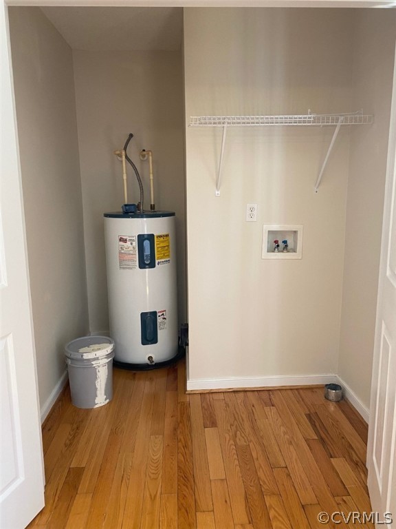 684 Bowlers Road Center Cross, VA 22437 - Photo 8 of 25 Utility room off Kitchen with hardwood floors, was