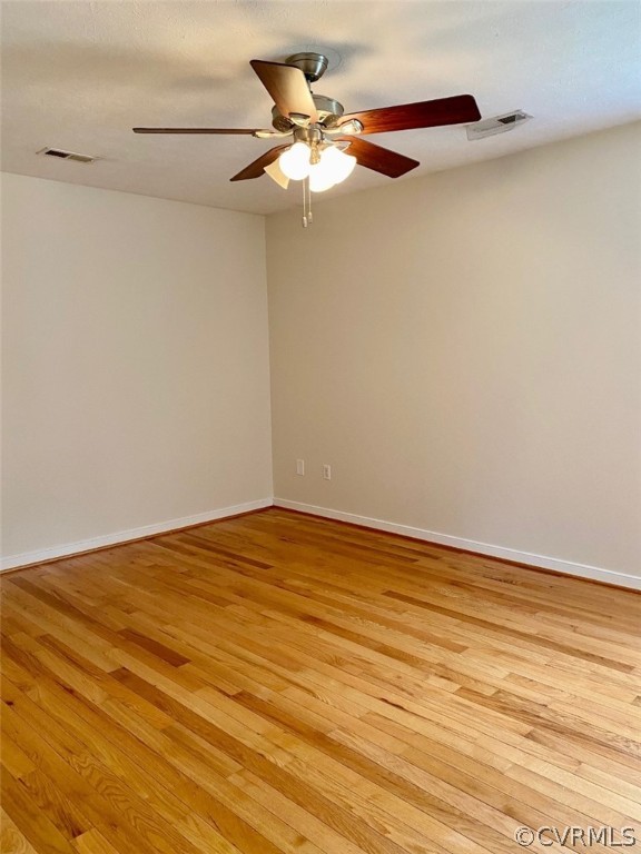 684 Bowlers Road Center Cross, VA 22437 - Photo 10 of 25 Master Bedroom with hardwood floors, ceiling fan,