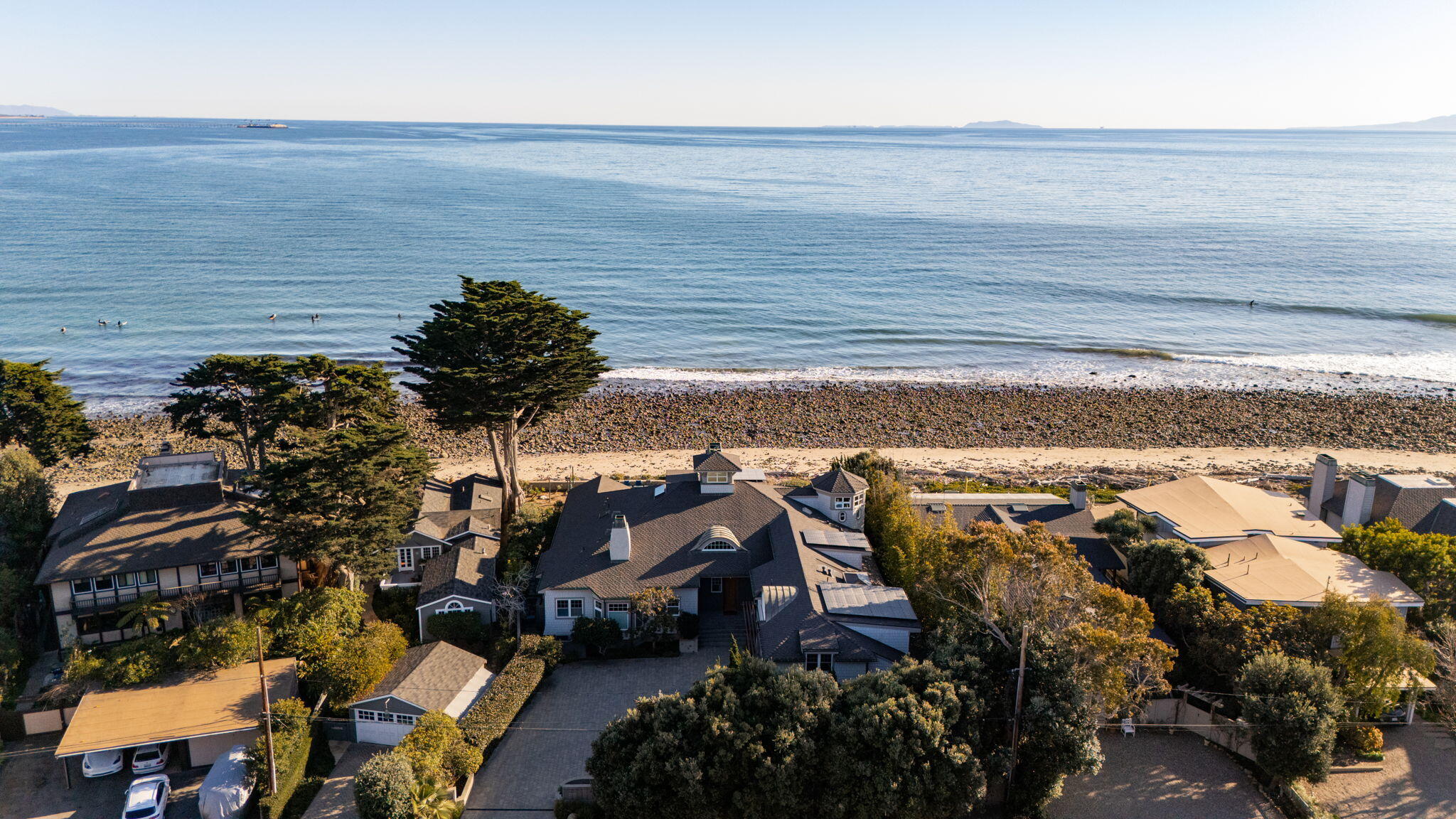 8096 Puesta Del Sol Carpinteria, CA 93013 - Photo 33 of 38 a view of city and ocean