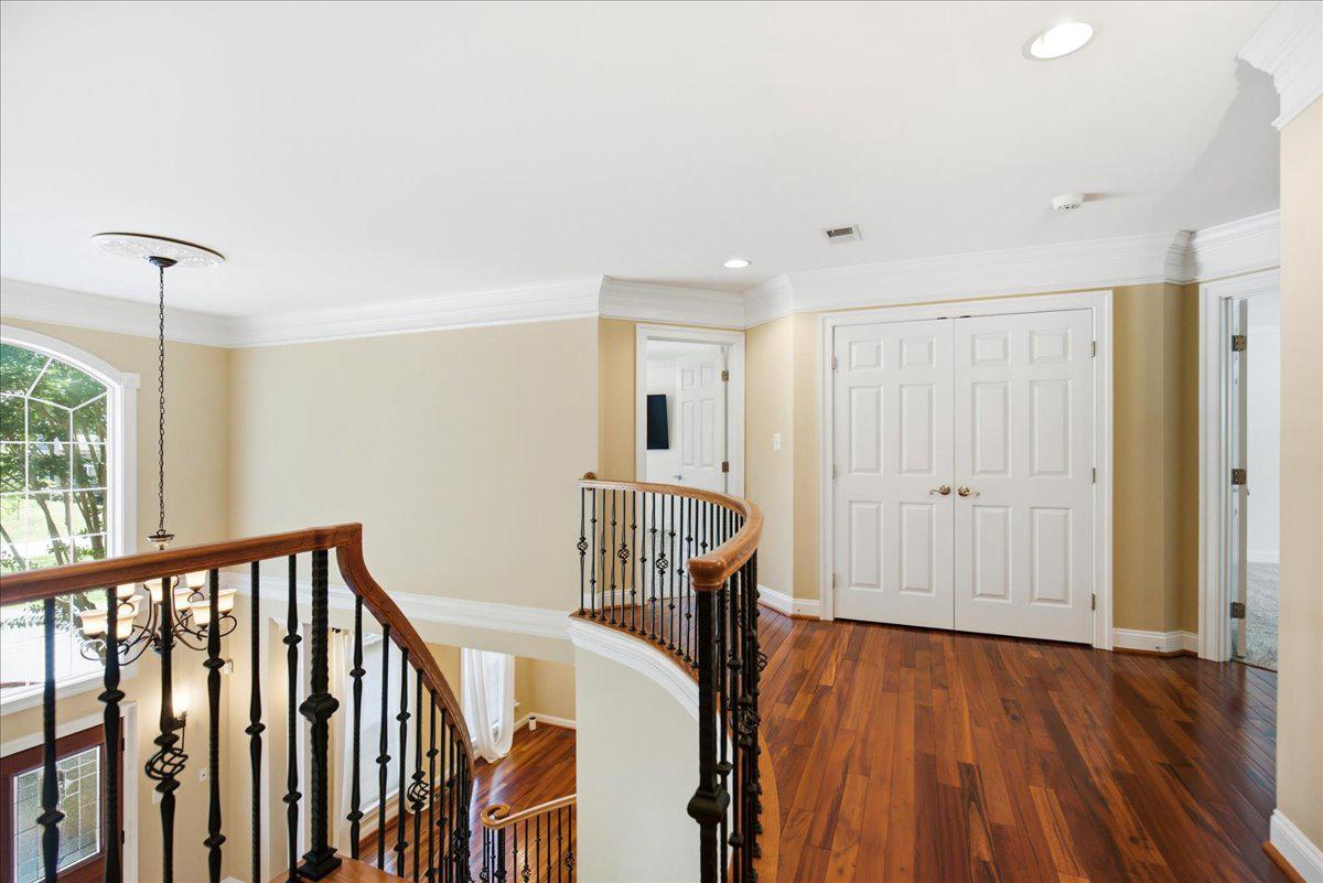 4100 Hidden Creek Road Port Republic, MD 20676 - Photo 54 of 92 Upper level hardwood hallways