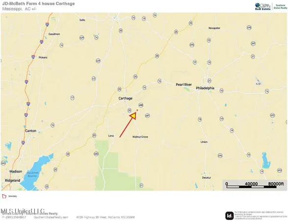 $685,000 | 0 Freeny Road, Carthage, MS 39051