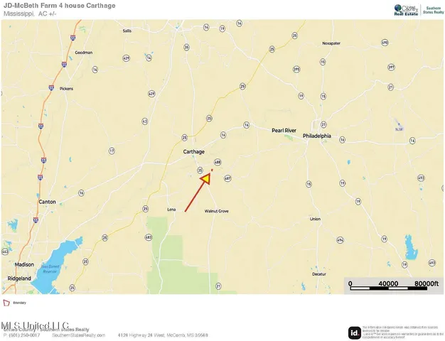 $685,000 | 0 Freeny Road, Carthage, MS 39051