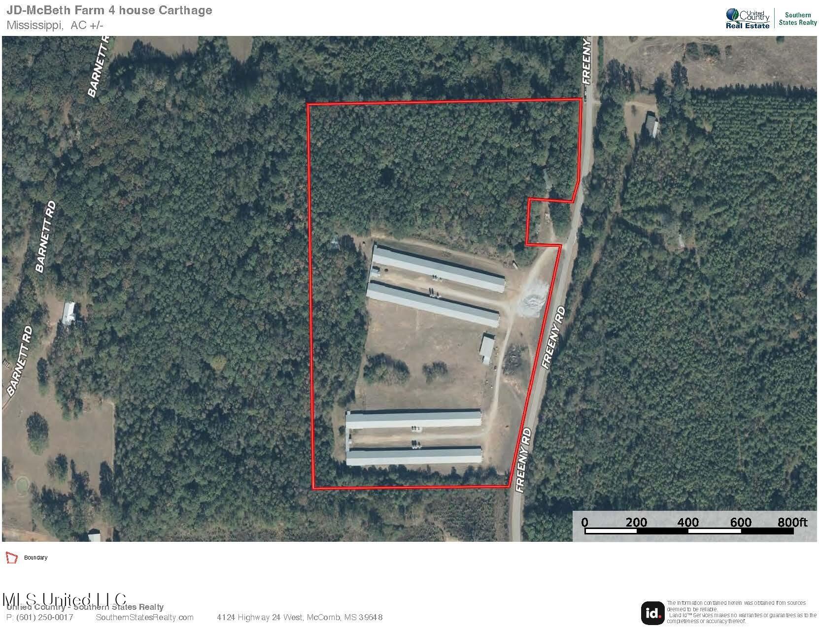 0 Freeny Road Carthage, MS 39051 - Photo 39 of 39 Map 2 - Aerial