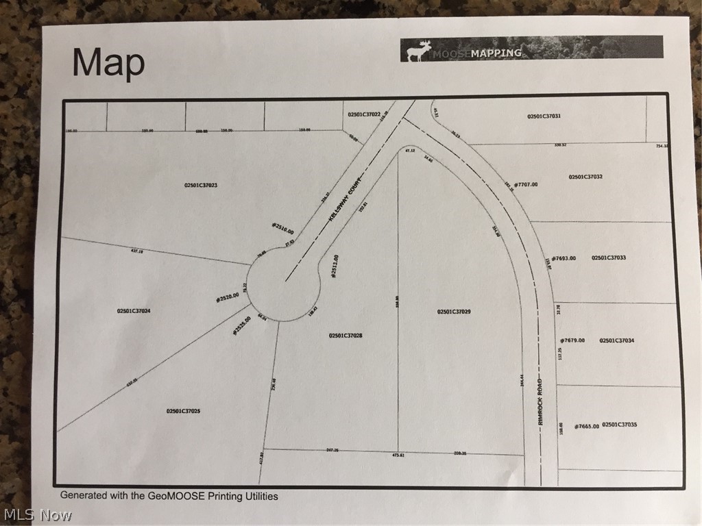 7694 Rimrock Road Medina, OH 44256 - Photo 4 of 4 MEDINA COUNTY PLAT MAP !
