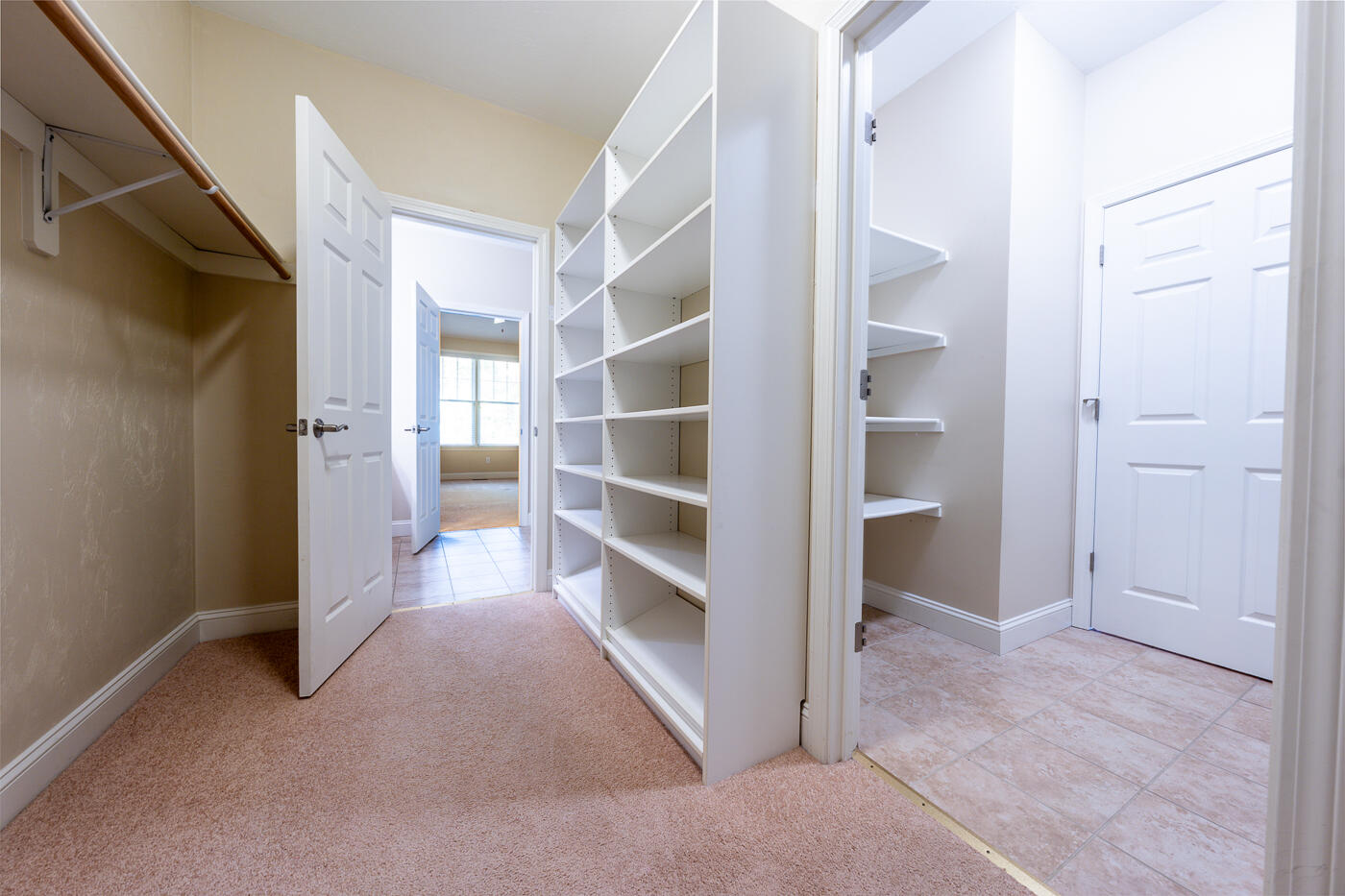 14 Chadwick Court Mashpee, MA 02649 - Photo 17 of 31 a view of walk in closet with empty racks